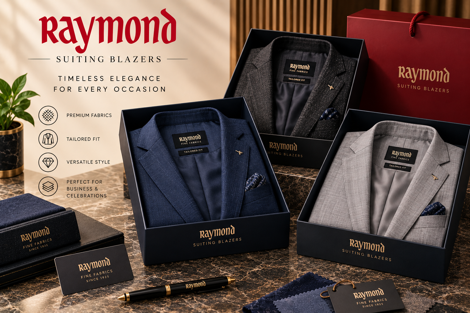 6. Raymond & Siyaram's Premium Garment Fabrics