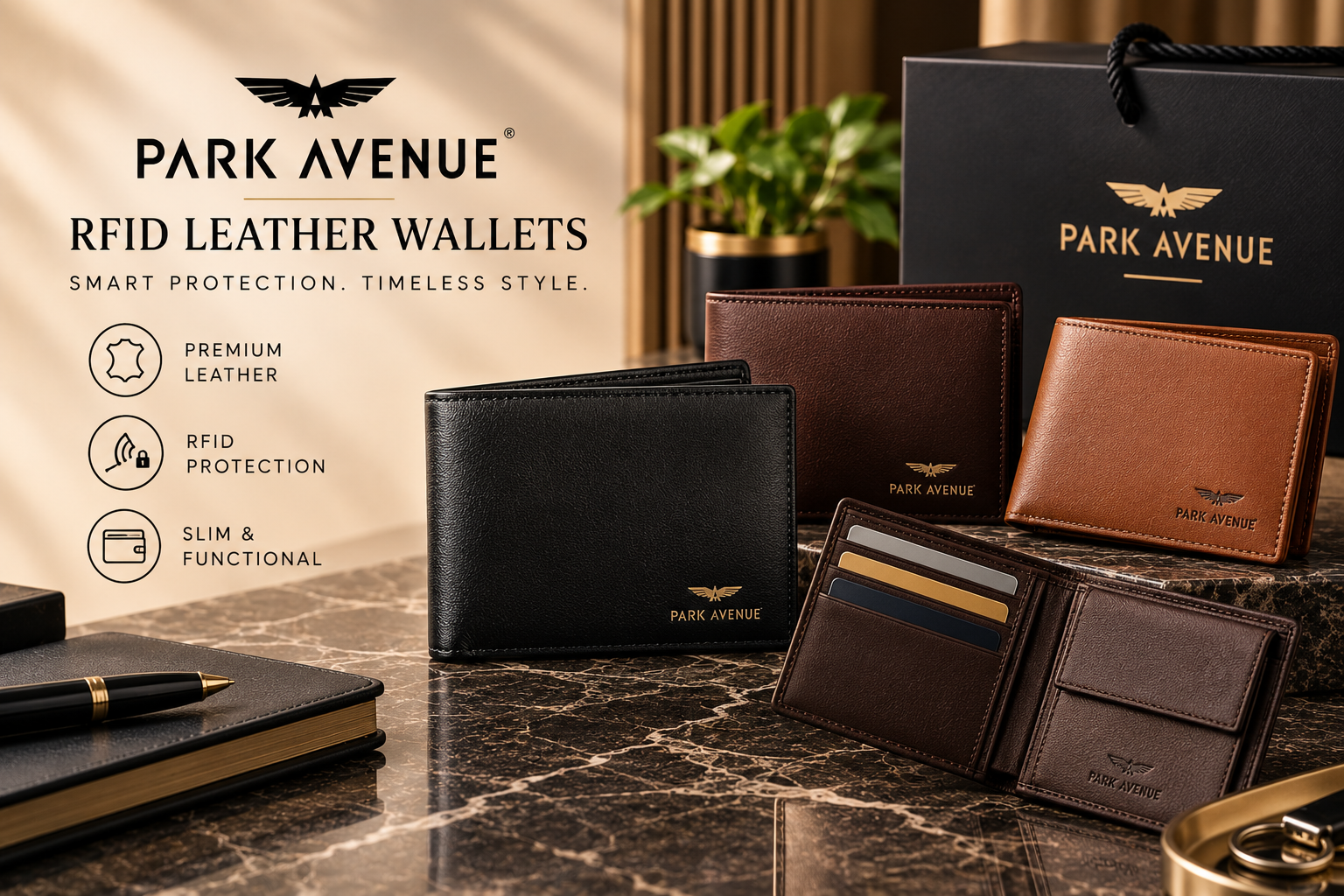 4. Park Avenue RFID Wallets